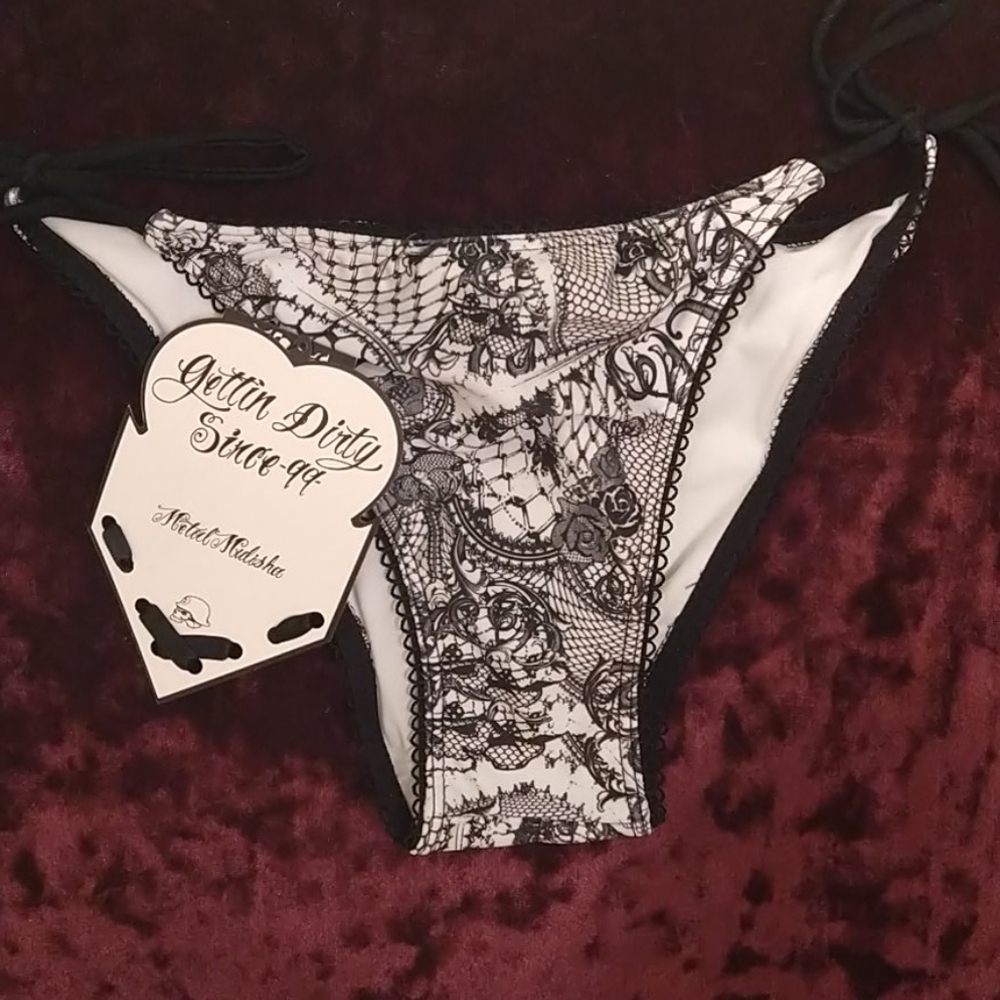 NWT Metal Mulisha Bikini Bottom